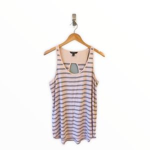 Banana Republic Ladies Tank - Medium - Relaxed Fit - Racerback - Pink